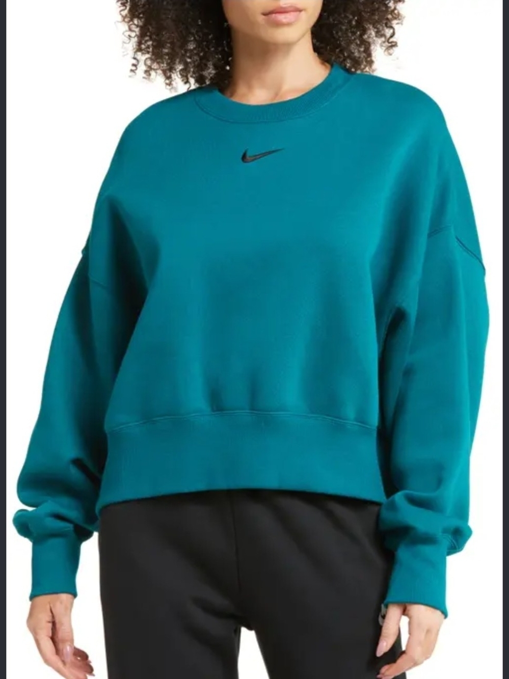 Nike Women's Sportswear Phoenix Fleece Oversized Sweatshirt Sz Small(oversized)